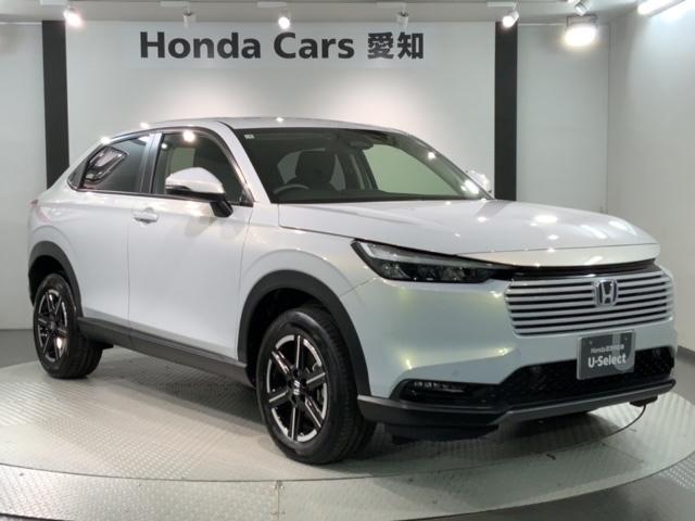 ヴェゼル ｅ：ＨＥＶＸ　ＨＳＥＮＳＩＮＧ新車保証試乗車ワンオ－ナ－　Ｒカメラ　クルコン　エアコン　シ－トヒ－タ－　スマキー　ＶＳＡ　ＬＥＤライト　ＥＴＣ車載器　エアバッグ　ＡＢＳ　４ＷＤ車　地デジＴＶ　キーレスエントリー（52枚目）