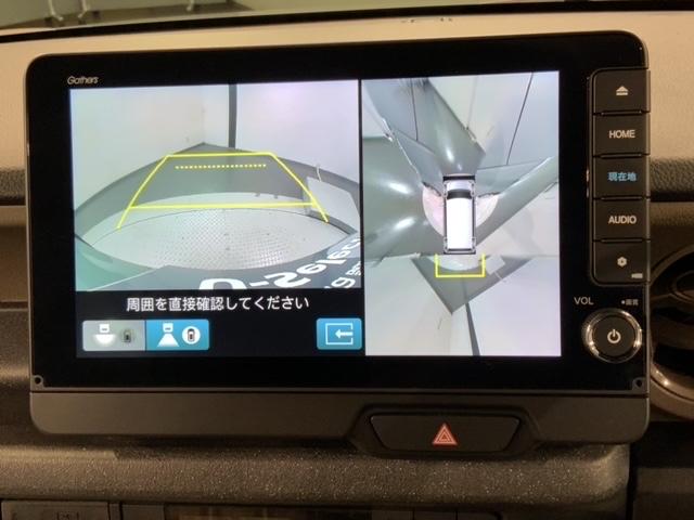 Ｎ－ＢＯＸジョイ ターボ　ＨＳＥＮＳＩＮＧ２ト－ン新車保証試乗車　整備記録簿　ＬＥＤヘッド　ＥＴＣ車載器　オートエアコン　バックカメラ　両側電動ドア　パワーウィンドウ　キーフリー　シートヒーター　フルセグ　スマートキー　ＤＶＤ（7枚目）