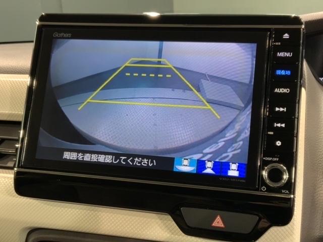 N-BOX G・Lターボホンダセンシング 最長5年保証 ワンオーナー ナビVXU-185NBi TV Rカメラ CD録音 BTオ-ディオ DVD ドラレコ ETC LEDライト VSA 両側電動ドア クルコン スマキー 盗難防止装置 AAC(7枚目)