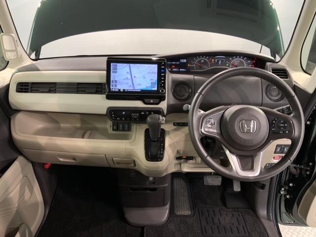 N-BOX G・Lターボホンダセンシング 最長5年保証 ワンオーナー ナビVXU-185NBi TV Rカメラ CD録音 BTオ-ディオ DVD ドラレコ ETC LEDライト VSA 両側電動ドア クルコン スマキー 盗難防止装置 AAC(9枚目)