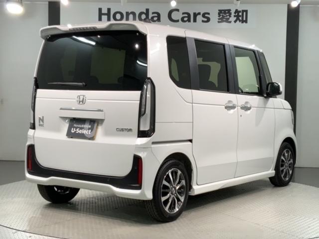 Ｎ－ＢＯＸカスタム ベースグレード　Ｈ　ＳＥＮＳＩＮＧ　新車保証　試乗車　ワンオーナー　ナビＬＸＵ－２４２ＮＢｉ　ＴＶ　Ｒカメラ　ＣＤ録音　ＢＴオ－ディオ　ＤＶＤ　シートヒーター　ＥＴＣ　ＬＥＤライト　ＶＳＡ　クルコン　アルミ　スマキー（50枚目）