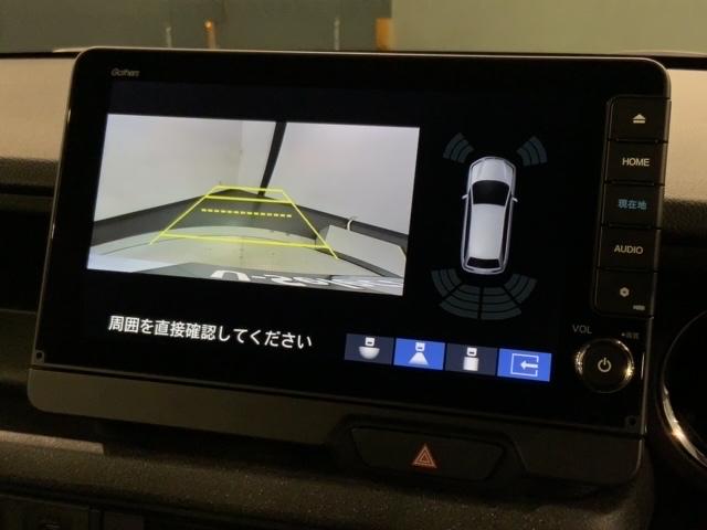 Ｎ－ＢＯＸカスタム ターボ　ＨｏｎｄａＳＥＮＳＩＮＧ　新車保証　試乗車　ワンオ－ナ－　ナビＬＸＵ－２４２ＮＢｉ　ＴＶ　Ｒカメラ　ＣＤ録音　ＢＴオ－ディオＤＶＤ　シ－トヒ－タ－　ＥＴＣ　ＬＥＤライト　両側電動ドアＶＳＡ　クルコン（7枚目）