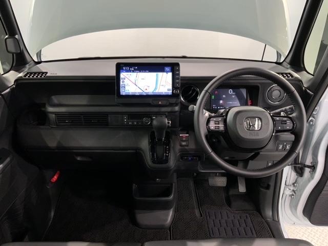 Ｎ－ＢＯＸカスタム ターボ　ＨｏｎｄａＳＥＮＳＩＮＧ　新車保証　試乗車　ワンオ－ナ－　ナビＬＸＵ－２４２ＮＢｉ　ＴＶ　Ｒカメラ　ＣＤ録音　ＢＴオ－ディオＤＶＤ　シ－トヒ－タ－　ＥＴＣ　ＬＥＤライト　両側電動ドアＶＳＡ　クルコン（9枚目）