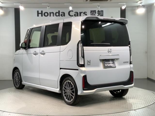 Ｎ－ＢＯＸカスタム ターボ　ＨｏｎｄａＳＥＮＳＩＮＧ　新車保証　試乗車　ワンオ－ナ－　ナビＬＸＵ－２４２ＮＢｉ　ＴＶ　Ｒカメラ　ＣＤ録音　ＢＴオ－ディオＤＶＤ　シ－トヒ－タ－　ＥＴＣ　ＬＥＤライト　両側電動ドアＶＳＡ　クルコン（48枚目）