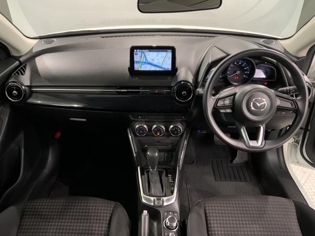 デミオ １３Ｓ　最長５年保証　純正ナビ　ＴＶ　ＢＴオ－ディオ　ＤＶＤ　衝突軽減Ｂ　ＥＴＣ　ＬＥＤライト　横滑り防止　シ－トヒ－タ－　スマ－トキ－　スペアキー　盗難防止装置　整備記録簿　ＡＡＣ　Ｗエアバッグ　ＶＳＡ（7枚目）