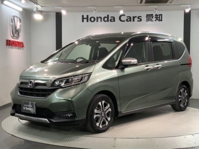 フリードハイブリッド ハイブリッド・クロスター　ＨｏｎｄａＳＥＮＳＩＮＧ　最長５年保証　ワンオ－ナ－　ナビＶＸＭ－２３７ＶＦＮｉ　ＴＶ　Ｒカメラ　ＣＤ録音　ＢＴオ－ディオ　ＤＶＤ　ＥＴＣ　ＬＥＤライト　両側電動ドア　ＶＳＡ　シ－トヒ－タ－　アルミ（46枚目）