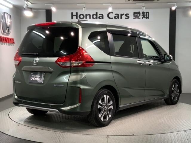 フリードハイブリッド ハイブリッド・クロスター　ＨｏｎｄａＳＥＮＳＩＮＧ　最長５年保証　ワンオ－ナ－　ナビＶＸＭ－２３７ＶＦＮｉ　ＴＶ　Ｒカメラ　ＣＤ録音　ＢＴオ－ディオ　ＤＶＤ　ＥＴＣ　ＬＥＤライト　両側電動ドア　ＶＳＡ　シ－トヒ－タ－　アルミ（50枚目）