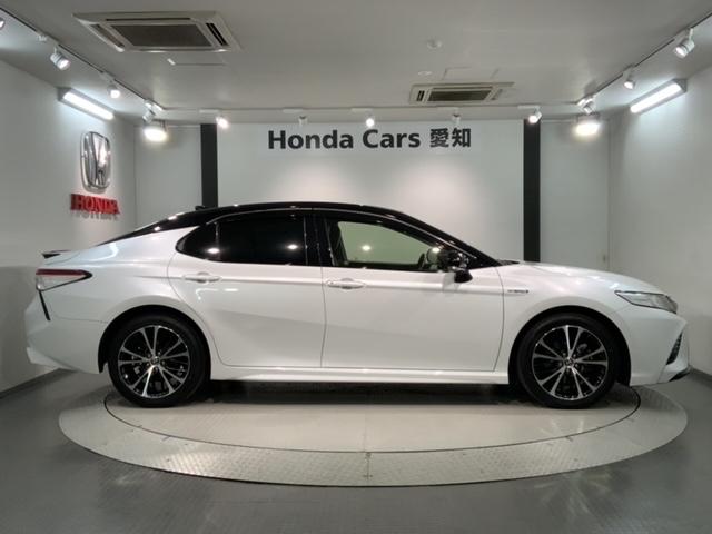 カムリ WS 禁煙 2ト-ン 最長5年保証 純正ナビ Rカメラ BTオ-ディオ DVD ドラレコ 衝突軽減B ETC LEDライト 横滑り防止 電動シート クルコン アルミ フォグ スマートキー 盗難防止装置(50枚目)