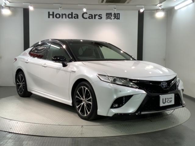 カムリ WS 禁煙 2ト-ン 最長5年保証 純正ナビ Rカメラ BTオ-ディオ DVD ドラレコ 衝突軽減B ETC LEDライト 横滑り防止 電動シート クルコン アルミ フォグ スマートキー 盗難防止装置(51枚目)