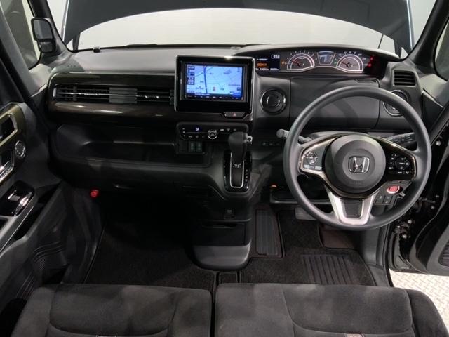 N-BOXカスタム G・Lホンダセンシング 最長5年保証 禁煙 ワンオーナー ナビ TV Rカメラ BTオ-ディオ ドラレコETC LEDライト VSA クルコン アルミ スマ-トキ- スペアキ- 盗難防止装置 整備記録簿 ベンチシ-ト ABS(9枚目)