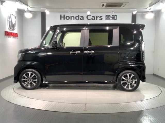 N-BOXカスタム G・Lホンダセンシング 最長5年保証 禁煙 ワンオーナー ナビ TV Rカメラ BTオ-ディオ ドラレコETC LEDライト VSA クルコン アルミ スマ-トキ- スペアキ- 盗難防止装置 整備記録簿 ベンチシ-ト ABS(47枚目)