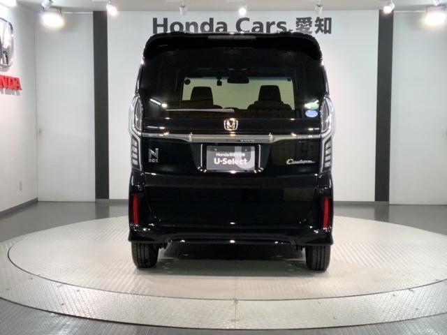 N-BOXカスタム G・Lホンダセンシング 最長5年保証 禁煙 ワンオーナー ナビ TV Rカメラ BTオ-ディオ ドラレコETC LEDライト VSA クルコン アルミ スマ-トキ- スペアキ- 盗難防止装置 整備記録簿 ベンチシ-ト ABS(49枚目)
