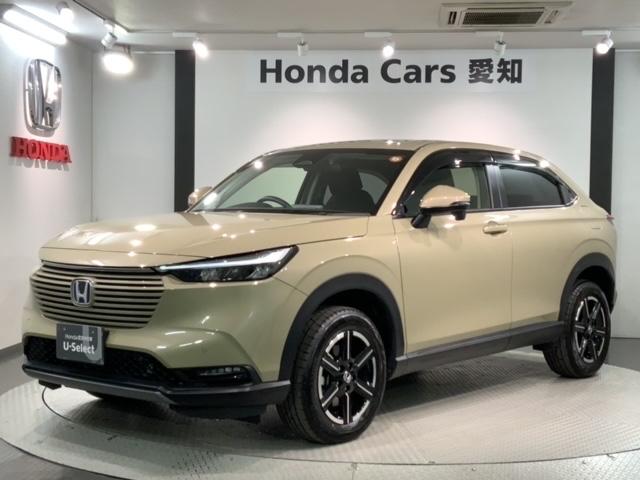 ヴェゼル e:HEVX HondaSENSING 禁煙 最長5年保証 ワンオ-ナ- 純正ナビTV Rカメラ BTオ-ディオ ETC LEDライト VSA クルコン アルミ スマ-トキ- スペアキ- 盗難防止装置 整備記録簿(46枚目)