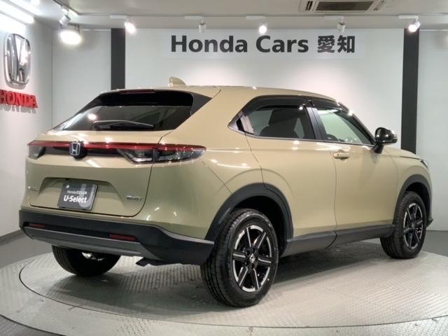 ヴェゼル e:HEVX HondaSENSING 禁煙 最長5年保証 ワンオ-ナ- 純正ナビTV Rカメラ BTオ-ディオ ETC LEDライト VSA クルコン アルミ スマ-トキ- スペアキ- 盗難防止装置 整備記録簿(50枚目)