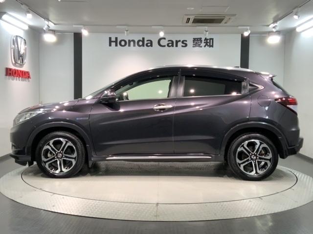 ヴェゼル ハイブリッドＺ・ホンダセンシング　禁煙　１年保証　ワンオ－ナ－　ナビＶＸＭ－１７４ＣＳｉ　ＴＶ　Ｒカメラ　ＢＴオ－ディオ　ＥＴＣ　ＬＥＤライト　ＶＳＡ　シ－トヒ－タ－　アルミ　スマ－トキ－　スペアキー　盗難防止装置　整備記録簿（47枚目）