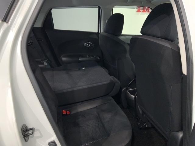 ジューク 15RXタイプV 禁煙 1年保証 ナビ TV Rカメラ CD録音 BTオ-ディオ DVD ドラレコ ETC スマ-トキ- 盗難防止装置 整備記録簿 AAC スペアキ- ドアバイザ- Wエアバッグ 助手席エアバッグ(33枚目)