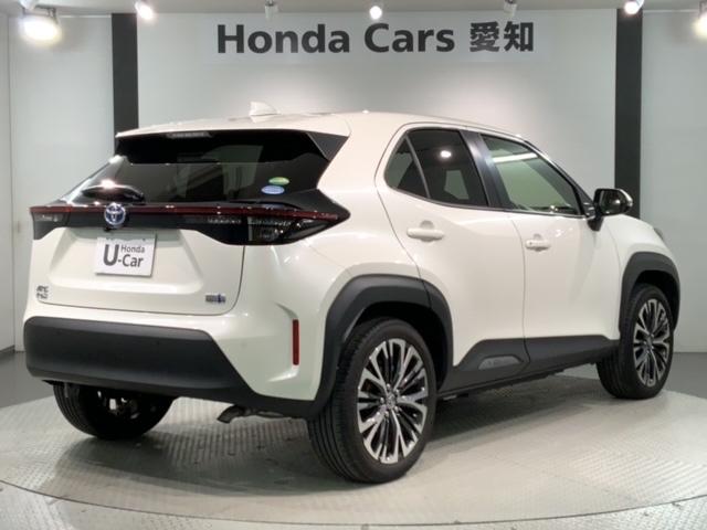 ヤリスクロス ハイブリッドＺ　禁煙　ワンオーナー　純正ナビ　ＴＶ　Ｒカメラ　マルチビュー　ＢＴオ－ディオ　ドラレコ　衝突軽減Ｂ　ＥＴＣ　ＬＥＤライト　横滑り防止　シートヒーター　クルコン　アルミ　スマートキー　盗難防止装置（50枚目）