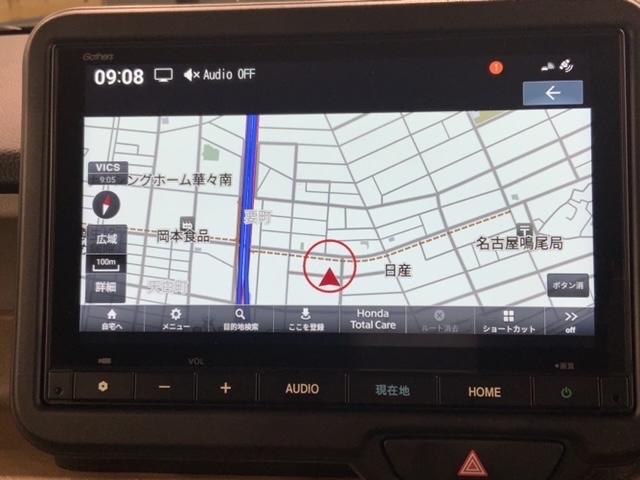 Ｎ－ＢＯＸ ベースグレード　ＨｏｎｄａＳＥＮＳＩＮＧ　最長５年保証　ワンオ－ナ－　ナビＶＸＭ－２４５ＺＦＥｉ　ＴＶ　Ｒカメラ　ＢＴオ－ディオ　ＬＥＤライト　ＶＳＡ　クルコン　スマ－トキ－　盗難防止装置　整備記録簿　ＡＡＣ　禁煙（6枚目）