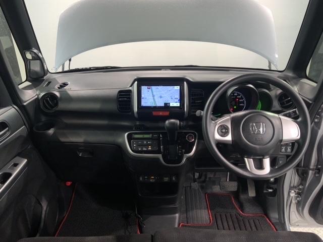 Ｎ－ＢＯＸ ＧＳＳパッケージ　禁煙　あんしんＰＫＧ　１年保証　ナビＴＶ　Ｒカメラ　ＣＤ録音　ＢＴオ－ディオ　ＤＶＤ　シ－トヒ－タ－　ＥＴＣ　ＨＩＤ　両側電動ドア　ＶＳＡ　スマ－トキ－　スペアキ－　盗難防止装置　ドアバイザ－（8枚目）