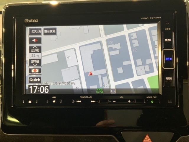 Ｎ－ＢＯＸカスタム Ｇ・Ｌターボホンダセンシング　最長５年保証　ナビＶＸＭ－１９４ＶＦｉ　ＴＶ　Ｒカメラ　ＢＴオ－ディオＤＶＤ　ＥＴＣ　ＬＥＤライト　両側電動ドア　ＶＳＡ　クルコン　アルミ　スマ－トキ－　スペアキ－　盗難防止装置　ＡＡＣ（5枚目）