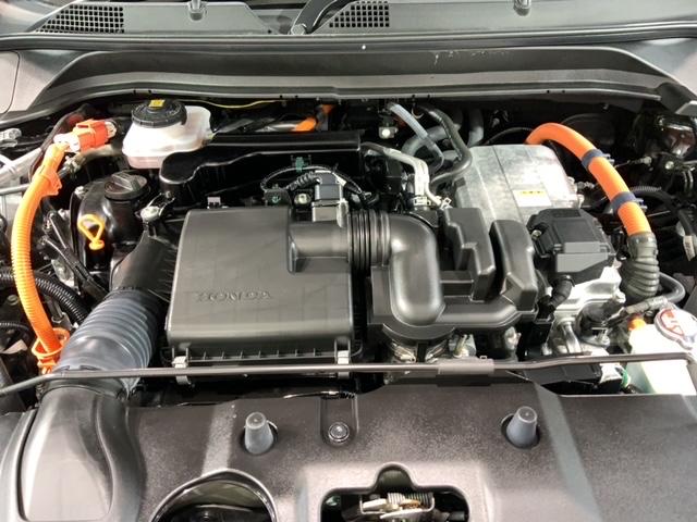 ヴェゼル ｅ：ＨＥＶＺ　ＨｏｎｄａＳＥＮＳＩＮＧ　禁煙　最長５年保証　ワンオ－ナ－　純正ナビＴＶ　Ｒカメラ　ＢＴオ－ディオ　ＥＴＣ　ＬＥＤライト　ＶＳＡ　シ－トヒ－タ－　アルミ　スマ－トキ－　スペアキ－　盗難防止装置　ＬＤＡ（44枚目）