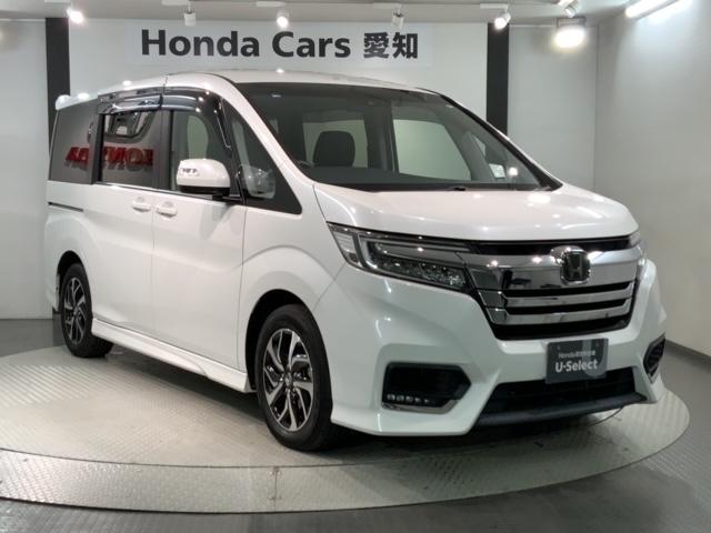 ステップワゴンスパーダ スパーダホンダセンシング　最長５年保証　ワンオーナー　ナビＶＸＭ－２１７ＶＦＮｉ　ＴＶ　Ｒカメラ　ＣＤ録音　ＢＴオ－ディオ　ＤＶＤ　ＥＴＣ　ＬＥＤライト　ＶＳＡ　両側電動ドア　クルコン　アルミ　フォグ　ＡＡＣ（52枚目）