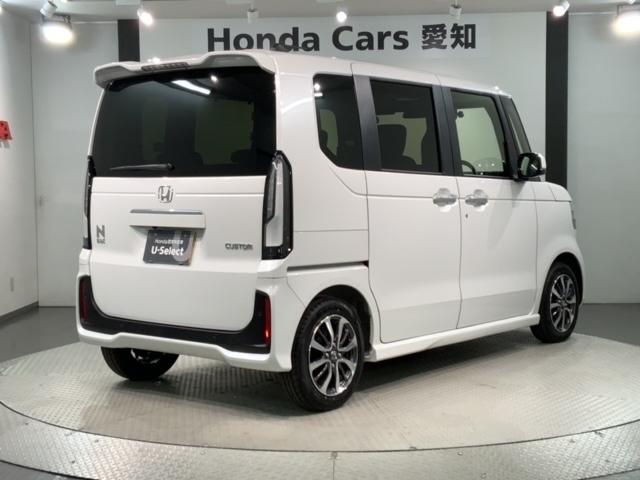 Ｎ－ＢＯＸカスタム ベースグレード　ＨｏｎｄａＳＥＮＳＩＮＧ　試乗禁煙車　ワンオ－ナ－　ナビＬＸＵ－２４２ＮＢＩ　ＴＶ　Ｒカメラ　ＣＤ録音　ＢＴオーディオ　ＤＶＤ　シ－トヒ－タ－　ＥＴＣ　ＬＥＤライト　ＶＳＡ　片側電動　クルコン　ＬＫＡ（49枚目）