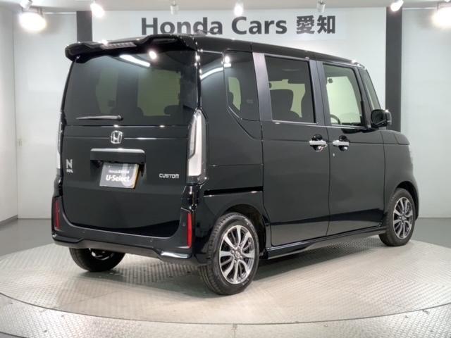 Ｎ－ＢＯＸカスタム ベースグレード　ＨｏｎｄａＳＥＮＳＩＮＧ　試乗禁煙車　ワンオーナー　ナビＬＸＵ－２４２ＮＢｉ　ＴＶ　Ｒカメラ　ＣＤ録音　ＢＴオ－ディオ　ＤＶＤ　シートヒーター　ＥＴＣ　ＬＥＤライト　ＶＳＡ　クルコン　アルミ（50枚目）