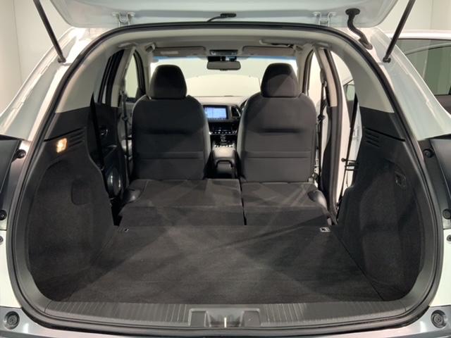 ヴェゼル ハイブリッドＸ・ホンダセンシング　最長５年保証　ワンオーナー　ナビＶＸＭ－２１７ＶＦＥｉ　ＴＶ　Ｒカメラ　ＣＤ録音　ＢＴオ－ディオ　ＤＶＤ　ドラレコ　ＥＴＣ　ＬＥＤライト　ＶＳＡ　シートヒーター　クルコン　アルミ　フォグ　スマートキー（19枚目）