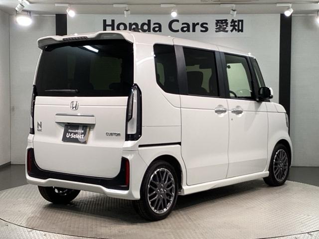 Ｎ－ＢＯＸカスタム ターボ　ＨｏｎｄａＳＥＮＳＩＮＧ　試乗禁煙車　ワンオ－ナ－　ナビＬＸＵ－２４２ＮＢｉ　ＴＶ　Ｒカメラ　ＣＤ録音　ＢＴオ－ディオ　ＤＶＤ　シ－トヒ－タ－　ＥＴＣ　ＬＥＤライト　ＶＳＡ　クルコン　アルミ（50枚目）