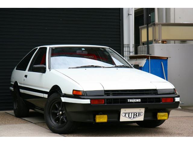 スプリンタートレノ ＧＴ－Ｖ　前期１型・フロントラルグス車高調・リア社外足廻り・フジツボマフラー・フジツボＥＸマニ・ＬＳＤ・ＰＩＡＡフォグランプ・イタルボランテステアリング・１型ドアミラー・１型横置きリアワイパー・ＥＴＣ（2枚目）