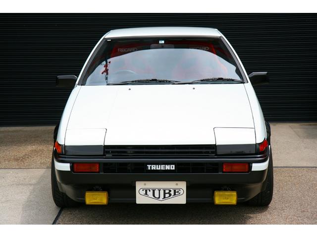 スプリンタートレノ ＧＴ－Ｖ　前期１型・フロントラルグス車高調・リア社外足廻り・フジツボマフラー・フジツボＥＸマニ・ＬＳＤ・ＰＩＡＡフォグランプ・イタルボランテステアリング・１型ドアミラー・１型横置きリアワイパー・ＥＴＣ（3枚目）