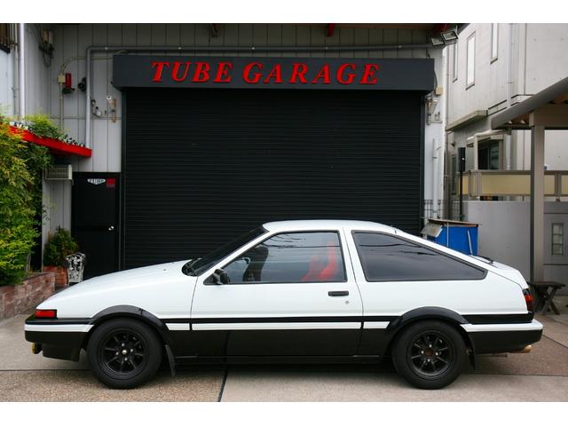 スプリンタートレノ ＧＴ－Ｖ　前期１型・フロントラルグス車高調・リア社外足廻り・フジツボマフラー・フジツボＥＸマニ・ＬＳＤ・ＰＩＡＡフォグランプ・イタルボランテステアリング・１型ドアミラー・１型横置きリアワイパー・ＥＴＣ（11枚目）