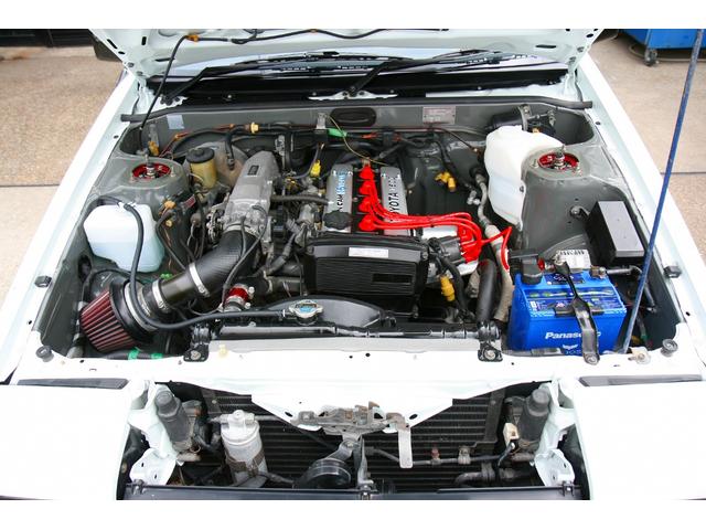 スプリンタートレノ ＧＴ－Ｖ　前期１型・フロントラルグス車高調・リア社外足廻り・フジツボマフラー・フジツボＥＸマニ・ＬＳＤ・ＰＩＡＡフォグランプ・イタルボランテステアリング・１型ドアミラー・１型横置きリアワイパー・ＥＴＣ（19枚目）