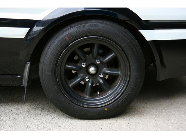 スプリンタートレノ ＧＴ－Ｖ　前期１型・フロントラルグス車高調・リア社外足廻り・フジツボマフラー・フジツボＥＸマニ・ＬＳＤ・ＰＩＡＡフォグランプ・イタルボランテステアリング・１型ドアミラー・１型横置きリアワイパー・ＥＴＣ（21枚目）