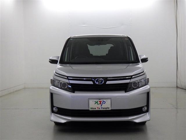 ヴォクシー ハイブリッドV メモリーナビ フルセグ バックカメラ ETC ドラレコ CD ミュージックプレイヤー接続可 DVD再生 後席モニター オートクルーズコントロール LEDヘッドランプ 両側電動スライド 乗車定員7人(3枚目)