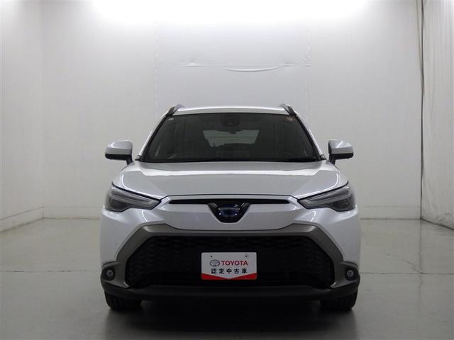 カローラクロス ハイブリッド Z 衝突被害軽減システム メモリーナビ フルセグ バックカメラ ETC ドラレコ ミュージックプレイヤー接続可 電動シート ハーフレザー オートクルーズコントロール LEDヘッドランプ スマートキー(3枚目)