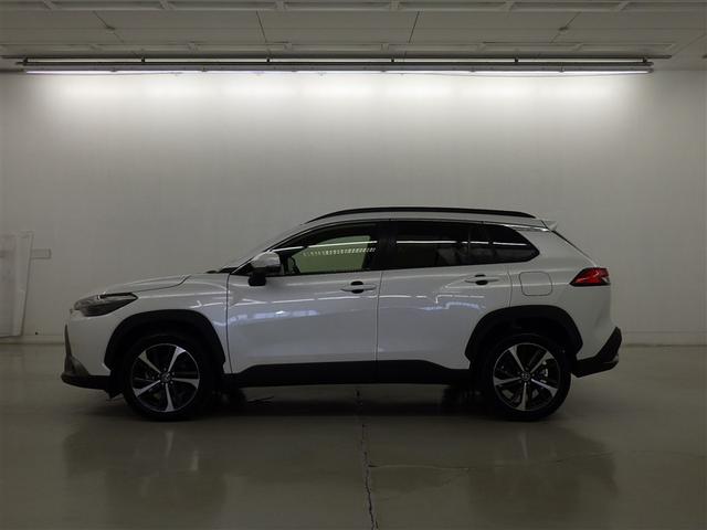 カローラクロス ハイブリッド Z 衝突被害軽減システム メモリーナビ フルセグ バックカメラ ETC ドラレコ ミュージックプレイヤー接続可 電動シート ハーフレザー オートクルーズコントロール LEDヘッドランプ スマートキー(4枚目)