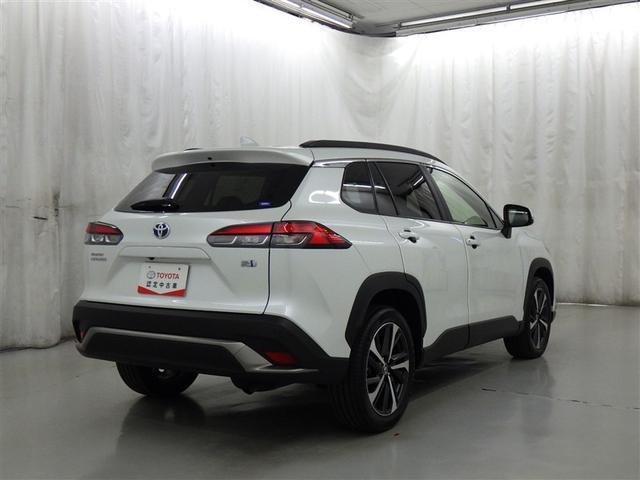 カローラクロス ハイブリッド Z 衝突被害軽減システム メモリーナビ フルセグ バックカメラ ETC ドラレコ ミュージックプレイヤー接続可 電動シート ハーフレザー オートクルーズコントロール LEDヘッドランプ スマートキー(6枚目)