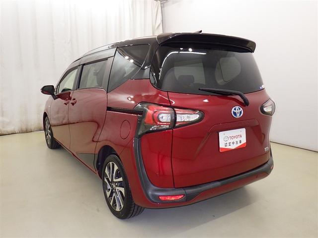 シエンタ ハイブリッドＧ　クエロ　衝突被害軽減システム　メモリーナビ　フルセグ　バックカメラ　ＥＴＣ　ドラレコ　ＣＤ　ＤＶＤ再生　オートクルーズコントロール　ＬＥＤヘッドランプ　両側電動スライド　乗車定員７人　３列シート　スマートキー（5枚目）