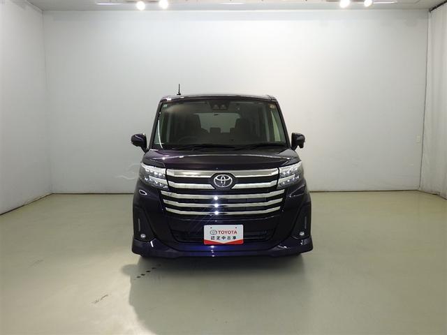 ルーミー カスタムＧ　衝突被害軽減システム　メモリーナビ　フルセグ　バックカメラ　ＥＴＣ　ドラレコ　ＣＤ　ＤＶＤ再生　オートクルーズコントロール　ＬＥＤヘッドランプ　両側電動スライド　キーレス　４ＷＤ　アイドリングストップ（3枚目）