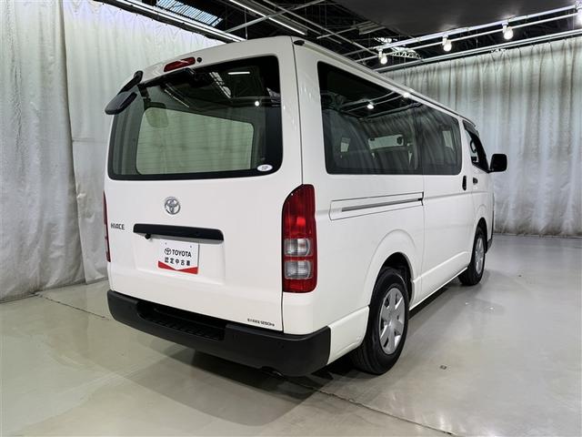 ハイエースバン ロングDX 衝突被害軽減システム メモリーナビ フルセグ バックカメラ ETC ドラレコ CD ミュージックプレイヤー接続可 DVD再生 LEDヘッドランプ 乗車定員6人 キーレス ワンオーナー(5枚目)