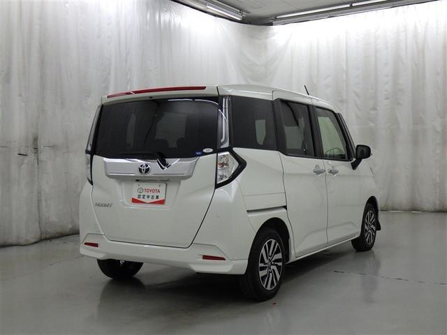 ルーミー カスタムG 衝突被害軽減システム メモリーナビ フルセグ バックカメラ ETC ドラレコ CD ミュージックプレイヤー接続可 DVD再生 オートクルーズコントロール LEDヘッドランプ 両側電動スライド キーレス(6枚目)