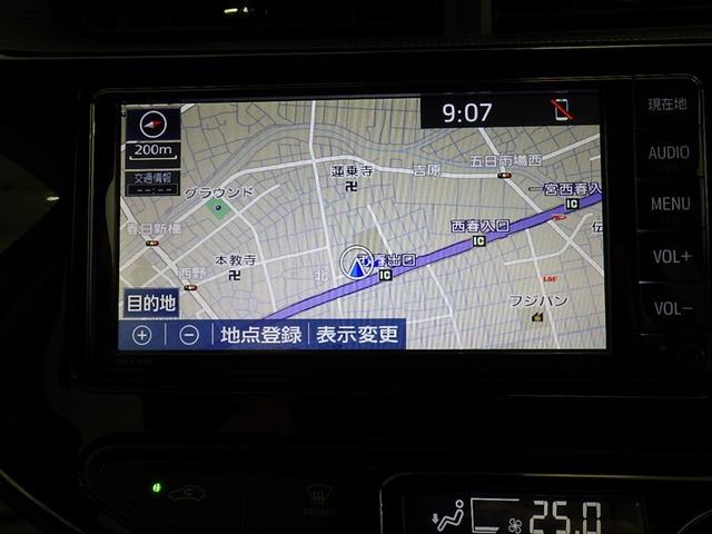 アクア Ｓスタイルブラック　衝突被害軽減システム　メモリーナビ　ワンセグ　バックカメラ　ＥＴＣ　ドラレコ　ＣＤ　ＬＥＤヘッドランプ　スマートキー　キーレス　ハイブリッド（10枚目）