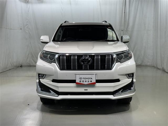 ランドクルーザープラド ＴＸ　Ｌパッケージ　衝突被害軽減システム　メモリーナビ　バックカメラ　ＥＴＣ　ドラレコ　ＣＤ　ミュージックプレイヤー接続可　ＤＶＤ再生　サンルーフ　電動シート　オートクルーズコントロール　ＬＥＤヘッドランプ　乗車定員７人（4枚目）