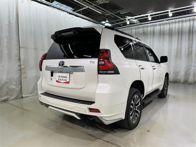 ランドクルーザープラド ＴＸ　Ｌパッケージ　衝突被害軽減システム　メモリーナビ　バックカメラ　ＥＴＣ　ドラレコ　ＣＤ　ミュージックプレイヤー接続可　ＤＶＤ再生　サンルーフ　電動シート　オートクルーズコントロール　ＬＥＤヘッドランプ　乗車定員７人（7枚目）