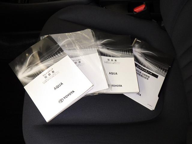 アクア Ｘ　衝突被害軽減システム　メモリーナビ　バックカメラ　ＥＴＣ　ドラレコ　ミュージックプレイヤー接続可　オートクルーズコントロール　ＬＥＤヘッドランプ　スマートキー　キーレス　ハイブリッド（31枚目）