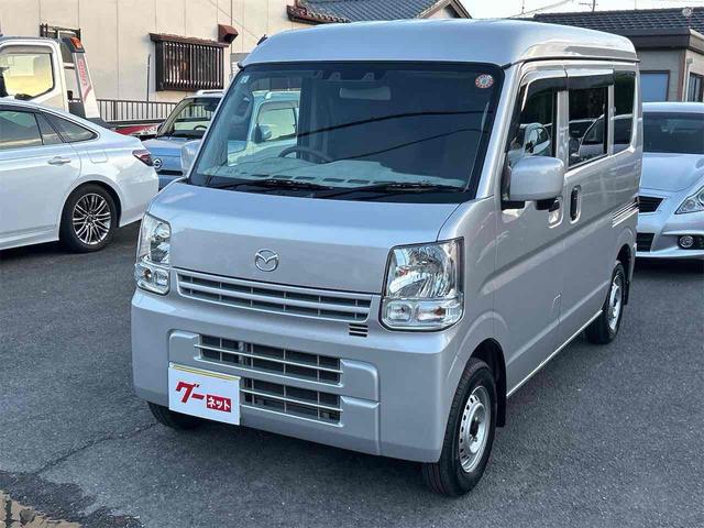 スクラム ＰＣ　ワンオーナー　軽バン　ＭＴ　衝突被害軽減システム　クリアランスソナー　レーンアシスト　ＥＴＣ　ナビ　ＴＶ　バックカメラ　両側スライドドア　キーレスエントリー　電動格納ミラー　オートライト　ＥＳＣ（2枚目）