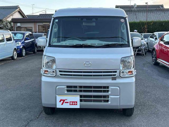 スクラム ＰＣ　ワンオーナー　軽バン　ＭＴ　衝突被害軽減システム　クリアランスソナー　レーンアシスト　ＥＴＣ　ナビ　ＴＶ　バックカメラ　両側スライドドア　キーレスエントリー　電動格納ミラー　オートライト　ＥＳＣ（3枚目）