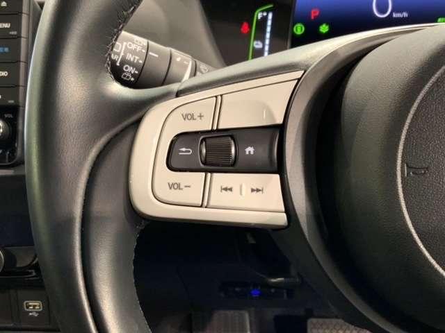 e:HEVホーム Honda SENSING 新車保証 試乗禁煙車 純正ナビVXU-215FTI フルセグ Bluetooth Rカメラ ETC LEDライト サイドエアバック スマートキー(9枚目)